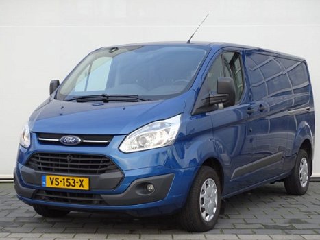 Ford Transit Custom - 310 2.2 TDCI 155 Pk L2H1 Trend 2x Schuifdeur , Airco , Navi , Cruise - 1