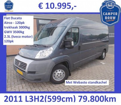 Fiat Ducato - 2011 2.3L 120pk L3H2 airco - 1