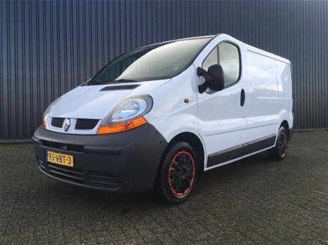 Renault Trafic - 1.9 dCi L1 H1 AIRCO / APK 09-2020 / BLUETOOTH RADIO CD MP3 / 3 PERSOONS / TREKHAAK - 1