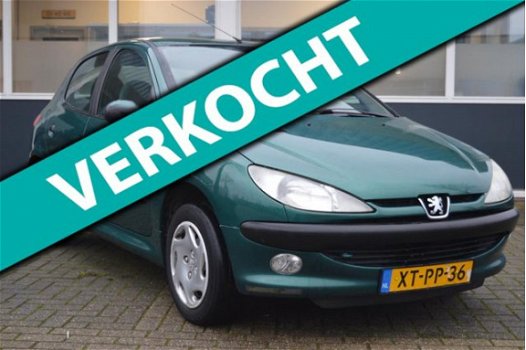 Peugeot 206 - 1.4 Gentry 5 deurs Airco NAP nieuwe APK - 1