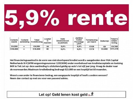 Fiat 500 L - 105 LOUNGE OPEN DAK, CLIMA, STOELVERW - 1