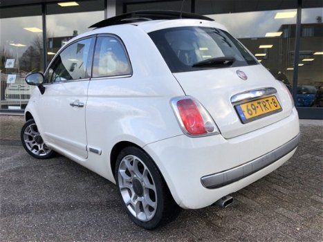 Fiat 500 - 1.2 Lounge Schuifdak Leder 16