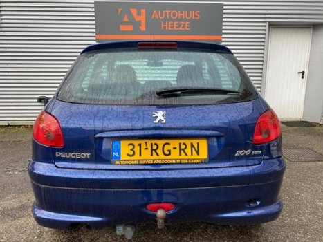 Peugeot 206 - 1.4 HDi Air-line 2 *AIRCO*NW. APK*STUURBEKR.*ELEKTR. RAMEN*TREKHAAK - 1