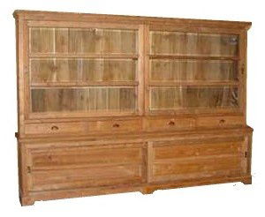 Buffetkast teak erosie met schuifdeuren in 3 maten vanaf 1275,00 - Afbeelding 2