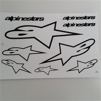 Sticker vel Alpinestars a4 - 2