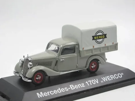 1:43 Schuco 901153 promo Mercedes Benz 170V pickup Werco - 0