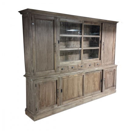 300cm grote teak houten buffetkast direct uit vooraad gratis bezorgd - nr. 1