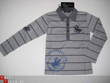 poloshirt in de kleur olijf in mt 86/92 merk: Chilong - 2