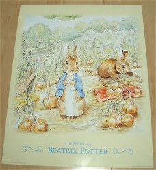 KONIJNEN THE WORLD OF BEATRIX POTTER 1 POSTER NIEUW