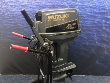 Suzuki 40 pk Tweetakt afstandsbediening en knuppel - 2