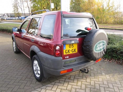 Land Rover Freelander - 2.5 V6 ES Wagon /AIRCO/C.V./LM VELGEN/LEDER int./glazen SCHUIF-KANTELDAK - 1