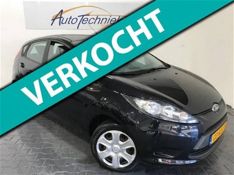 Ford Fiesta - 1.25 Limited Airco Zwart 5Deurs *Rijklaar*NL-Auto - 1