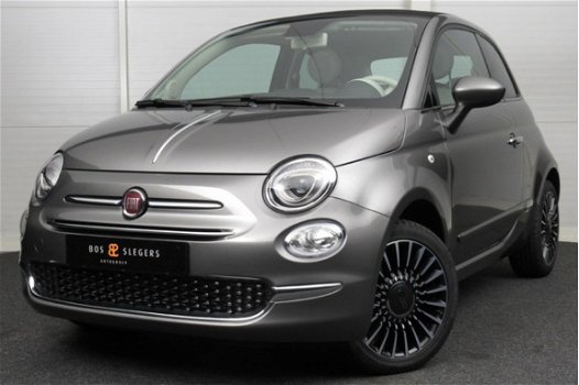 Fiat 500 C - 1.2 69pk Lounge Nieuwprijs 23400 euro Grootbeeld Navigatie - 1