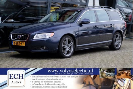 Volvo V70 - D3 5-cilinder Summum, Schuifdak, Leer, Xenon, Navi - 1