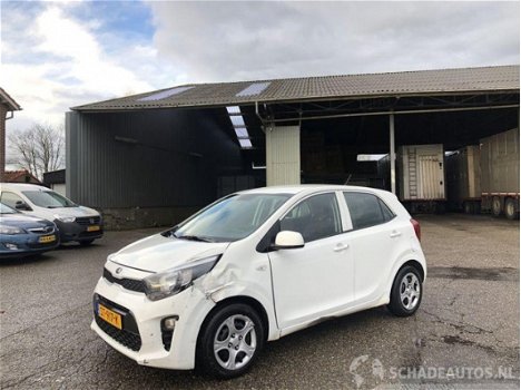 Kia Picanto - 1.0 cvvt 67pk eco plus.line - airco - elektr pakket - lichtsensor - aux - usb - stuurb - 1