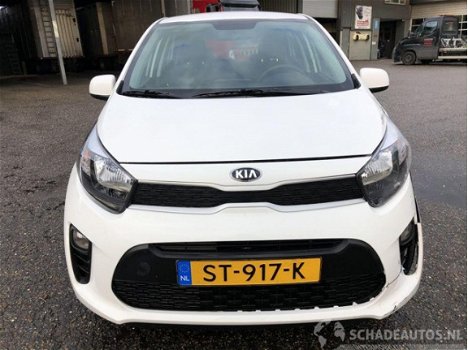 Kia Picanto - 1.0 cvvt 67pk eco plus.line - airco - elektr pakket - lichtsensor - aux - usb - stuurb - 1