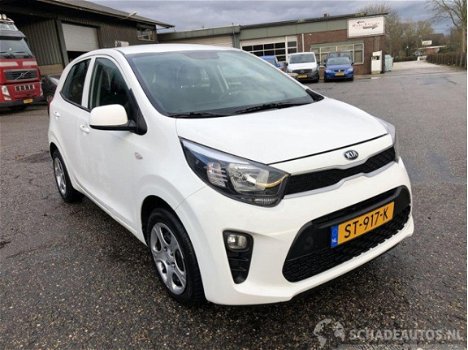 Kia Picanto - 1.0 cvvt 67pk eco plus.line - airco - elektr pakket - lichtsensor - aux - usb - stuurb - 1