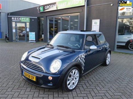 Mini Mini Cooper - 1.6 S Checkmate /LEDER/NAVI/PANODAK/AUTOMAAT - 1