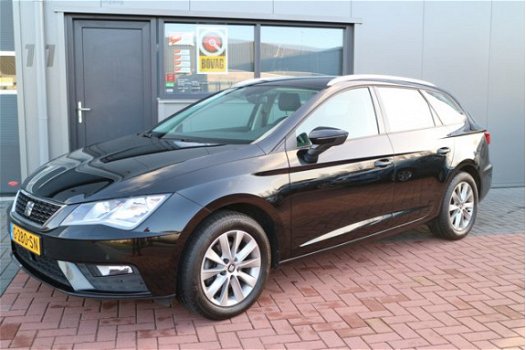 Seat Leon ST - 1.6 TDI Style 85KW 116PK leer, stoelverwarming, adaptief cruise etc - 1