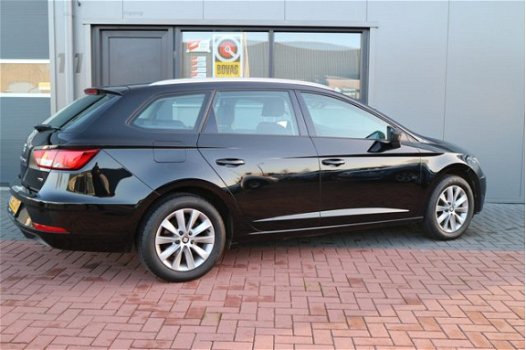 Seat Leon ST - 1.6 TDI Style 85KW 116PK leer, stoelverwarming, adaptief cruise etc - 1