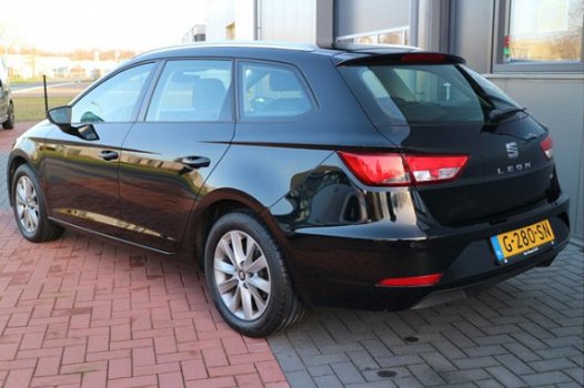 Seat Leon ST - 1.6 TDI Style 85KW 116PK leer, stoelverwarming, adaptief cruise etc - 1