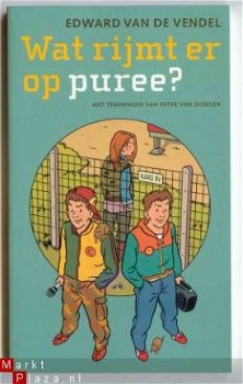 Kinderboekenweek 2005 :Wat rijmt er op puree?-E.v.d. Vendel - 1