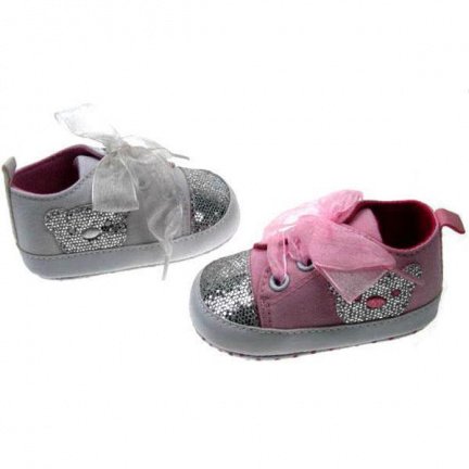 doopschoentjes baby bruidsmeisjes schoentjes met kant - Afbeelding 8