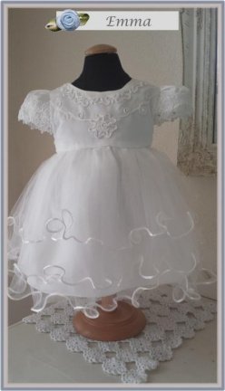 broderie Doop deken doopdeken kleding doopkleed naam en datum - Afbeelding 6