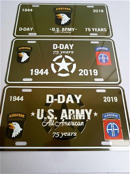 D-Day Nummerplaten - 75 years - 1