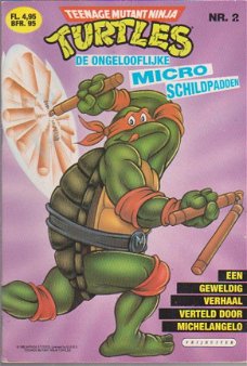 Teenage mutant ninja Turtles 2 De ongelooflijke micro schlidpadden
