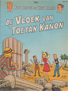 Piet Pienter en Bert Bibber 17 De vloek van Toetan kanon