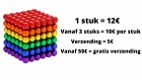 Magneetballetjes 216 stuks Multicolor 5mm - 1 - Thumbnail