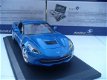 Maisto 1/18 Chevrolet Corvette Stingray 2014 Lichtblauw - 8 - Thumbnail