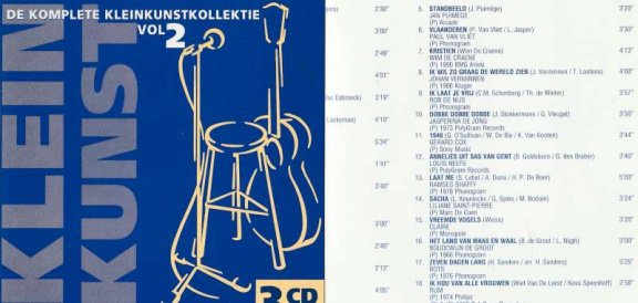 3 CD De Komplete Kleinkunstkollektie vol 2 - radio 1 - 4
