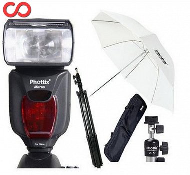 Phottix Mitros TTL met gratis mobile set (Nikon) - 1