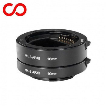 Extension Tube Set E-mount (Sony) (10mm + 16mm) - 1