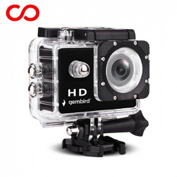✅ Gembird Waterdichte HD action camera - 1