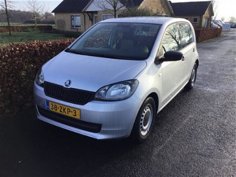 Skoda Citigo - 1.0 60 PK Greentech Arctic AIRCO 86291 KM BJ 2013 - 1