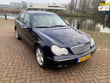 Mercedes-Benz C-klasse - 240 Elegance Zeer mooie auto geen roest moet gezien worden super staat - 1