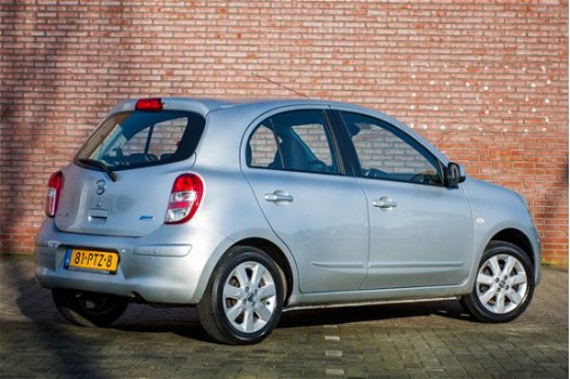 Nissan Micra - 1.2 80pk Tekna Zonnedak | Parkeersensoren | Navi | Smart Key | Rijklaar incl. aflever - 1