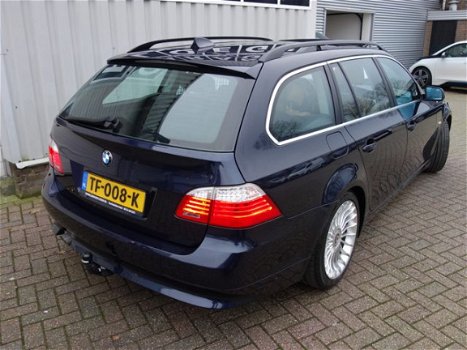 BMW 5-serie Touring - 520D 150pk Aut6 *Voll-onderh* Leer Pano-dak Navi Trekh High Executive - 1