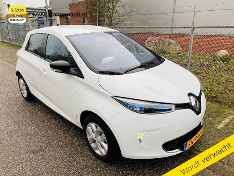 Renault Zoe - Q210 Life Quickcharge 22 kWh (Batterijhuur) R-link , Climate, Cruise, Park. sens - 1