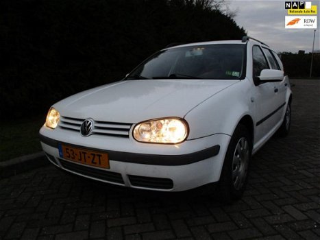 Volkswagen Golf Variant - 1.9 TDI Comfortline Bj 2002, Airco, Cruise, Trekhaak, Nieuwe Apk - 1