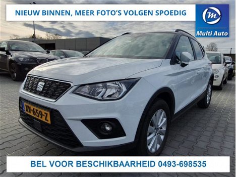 Seat Arona - 1.0 TSI Style 1e eigenaar Keyless Climate Control Navigatie Parkeersensoren Fabrieksgar - 1