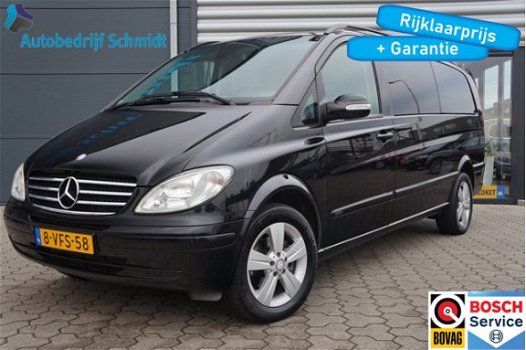 Mercedes-Benz Viano - 2.2 CDI Dubbel Cabine Ambiente Extra Lang Leer Navi Cruise Airco Luchtvering T - 1