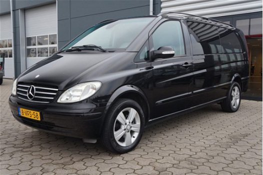 Mercedes-Benz Viano - 2.2 CDI Dubbel Cabine Ambiente Extra Lang Leer Navi Cruise Airco Luchtvering T - 1