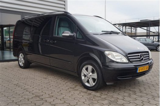 Mercedes-Benz Viano - 2.2 CDI Dubbel Cabine Ambiente Extra Lang Leer Navi Cruise Airco Luchtvering T - 1