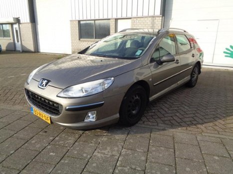 Peugeot 407 SW - 1.6 HDiF XR Pack AIRCO PANORAMADAK 2005 - 1