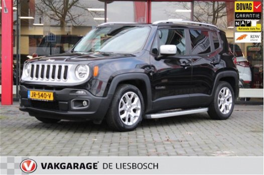 Jeep Renegade - 1.4 MultiAir Limited panoramadak, leer, navi, camera , boeken, cruise - 1