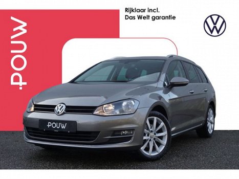 Volkswagen Golf Variant - 1.6 TDI 110pk Highline + Navigatie + App-Connect - 1